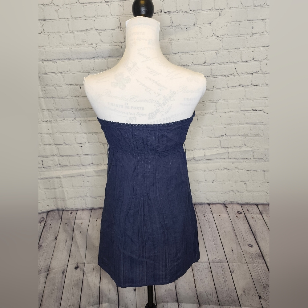 Strapless Button Down Minindress - image 3